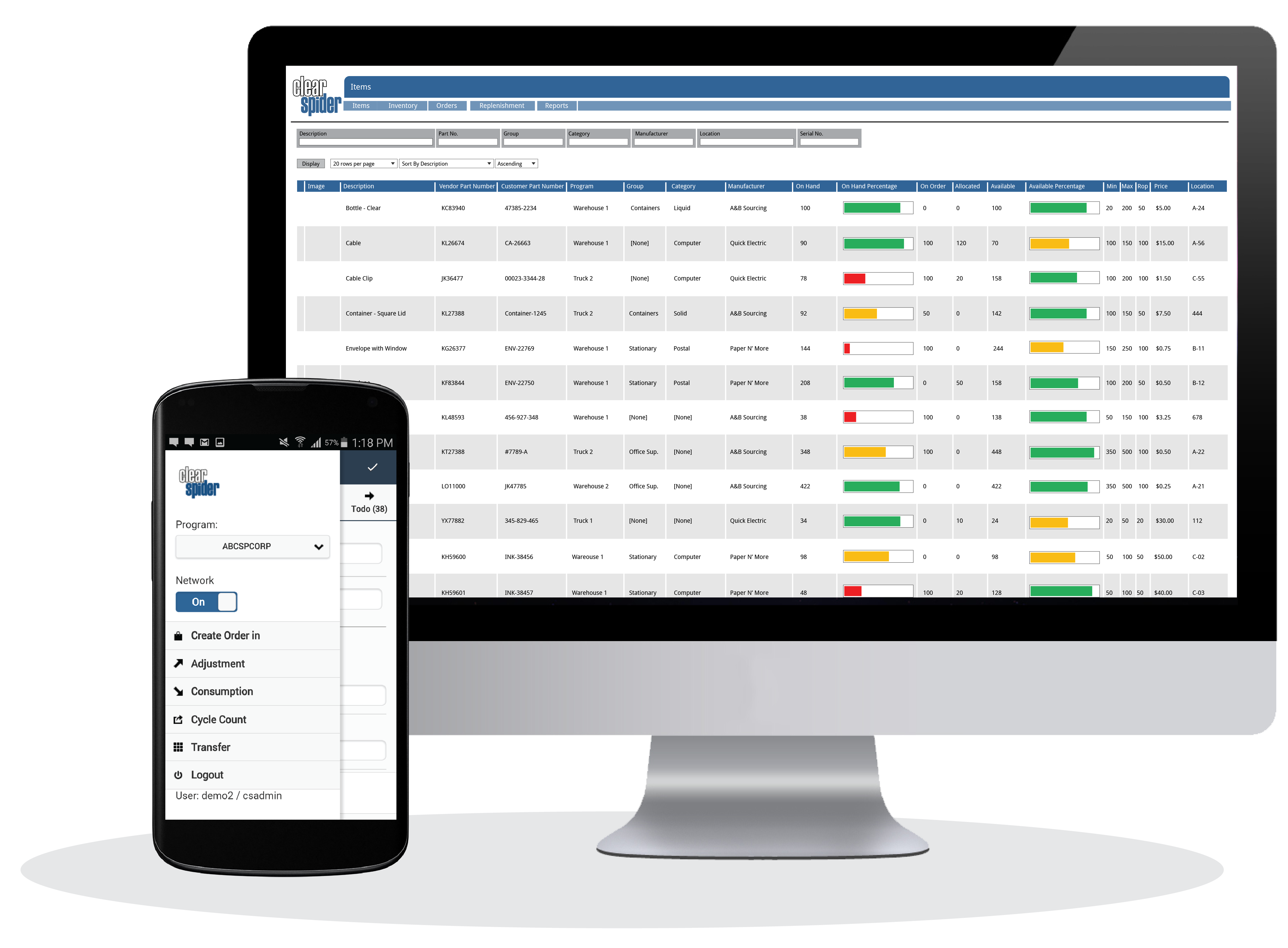 clear spider cloud based inventory management software clear spider cloud based inventory management software