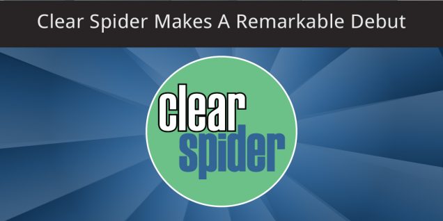 Clear spider makes a remarkable debut