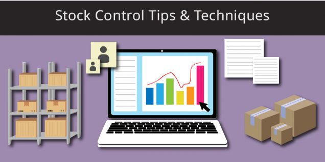 computer managing stock control