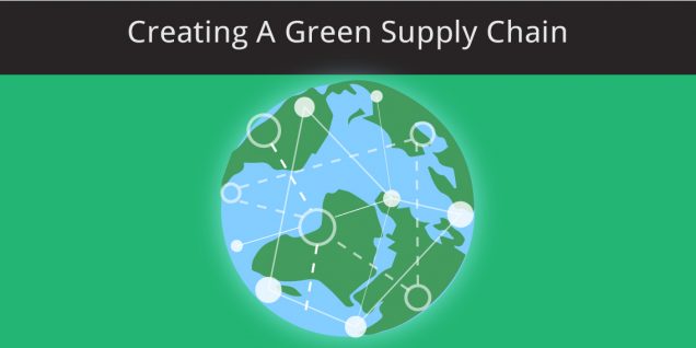 The world creating a green supply chain
